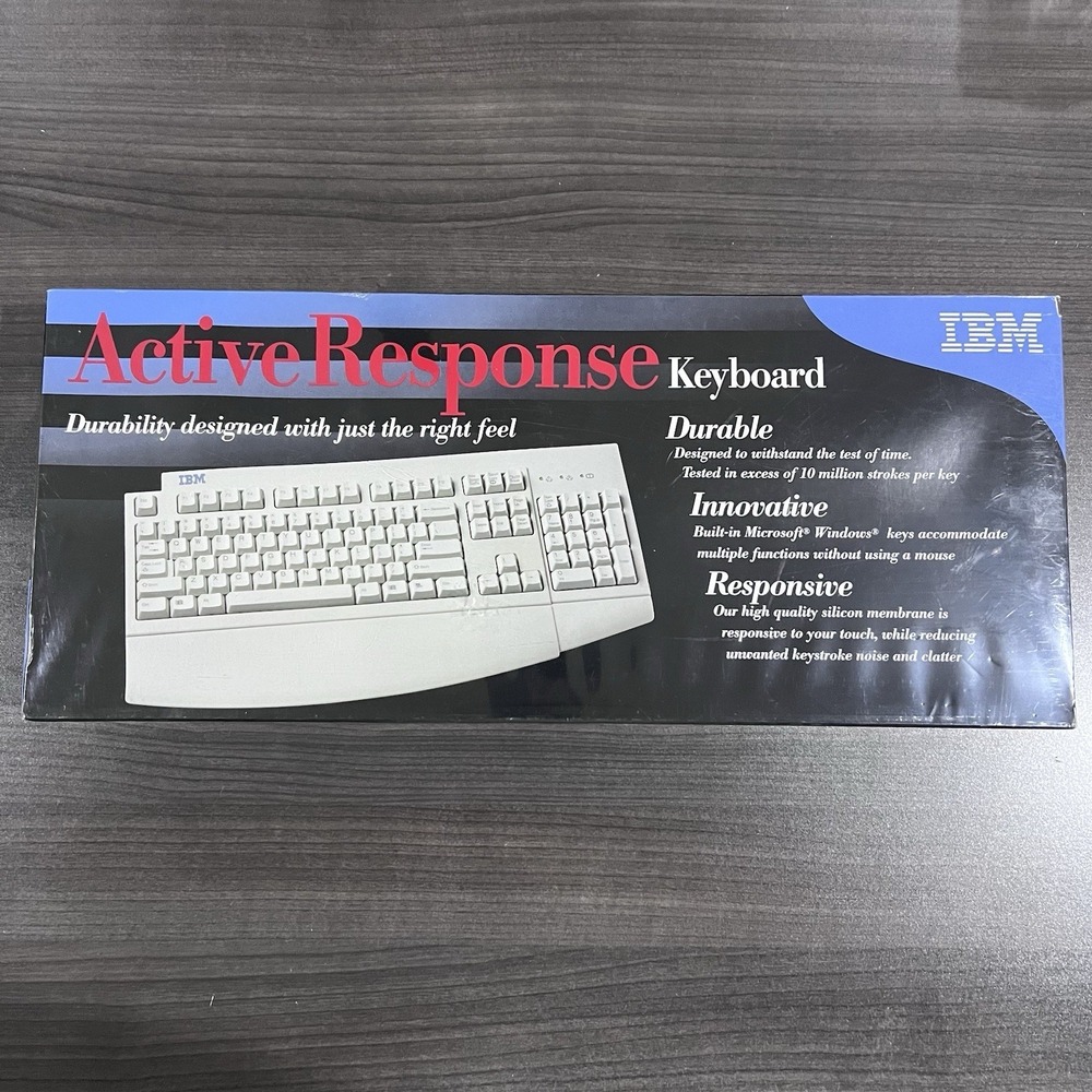 IBM Rapid Access Pro Keyboard Factory Sealed NOS Vintage PS/2 USB Adapter‎ NEW
